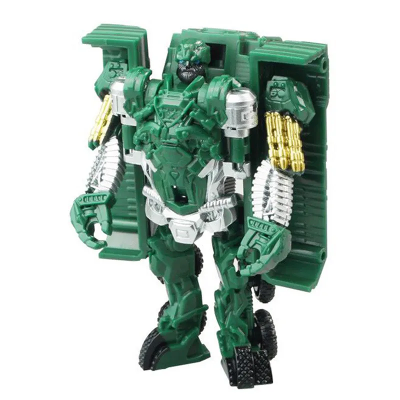 Transformation Mini Robot Car Toys For Children Action & Toy Figures Plastic Education Deformation Boys Gifts