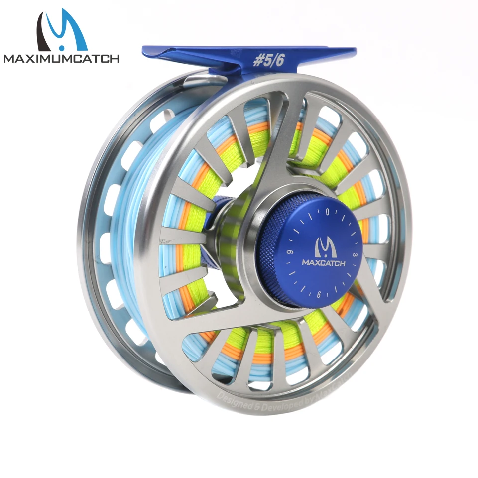 Maximumcatch 5/6WT Fly Fishing Combo 9 футов удочка и Катушка Avid Pre Spoled наряд|fly rod combo|fly reel comborod combo |