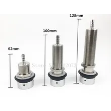 Beer Tap Kegerator Faucet Draft Shank For Beer Cooling Coil Homebrew, Beer Nipple Shank Assembly beer barrel set with adjustable beer faucet accessories brass beer dispenser pump suit kegerator tap homebrew beer equipment