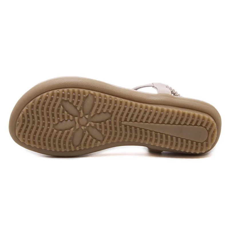 New-2018-Summer-Shoes-Women-Sandals-Flat-Heel-Non-slip-Beach-Flip-Flops-Women-s-Sandals (2) - 