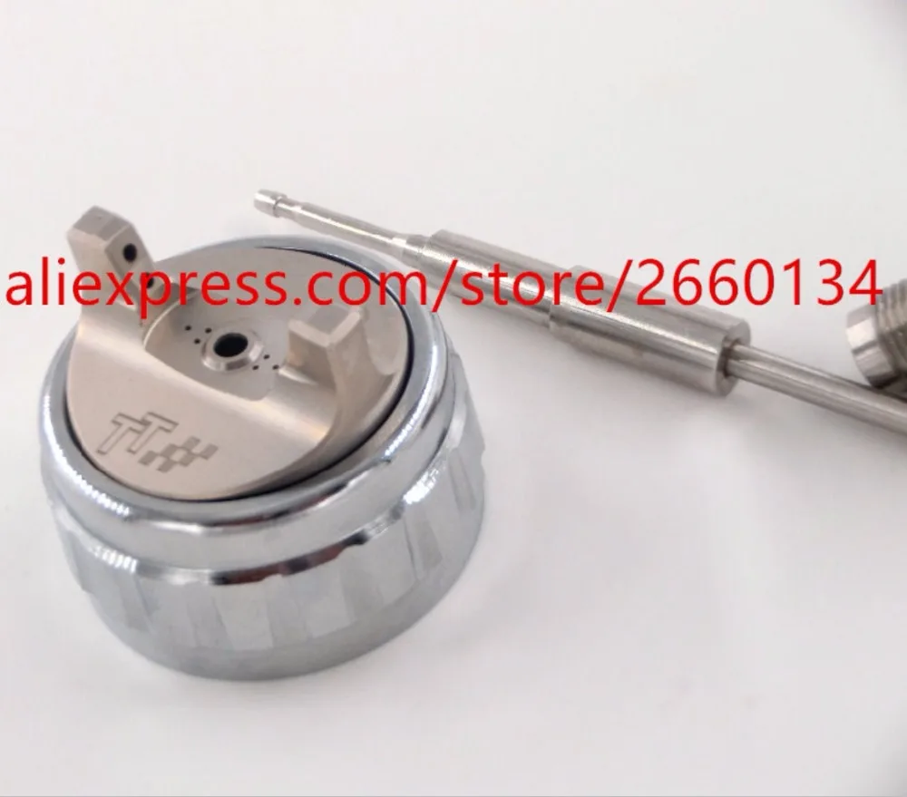 Wholesale and retail HVLP 1.3/1.4/1.8mm Needle Nozzle Flow cap Apply to GFG PRO TT spray gun Оптово розничная 1.3 / 1.4 1.8mm Игла