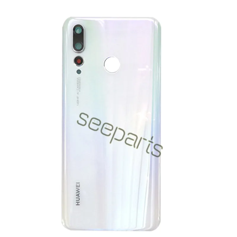 Полная новинка, huawei Nova 4, задняя крышка, стекло, задняя крышка, крышка батареи, корпус, чехол, запасные части+ объектив, huawei Nova 4, крышка батареи