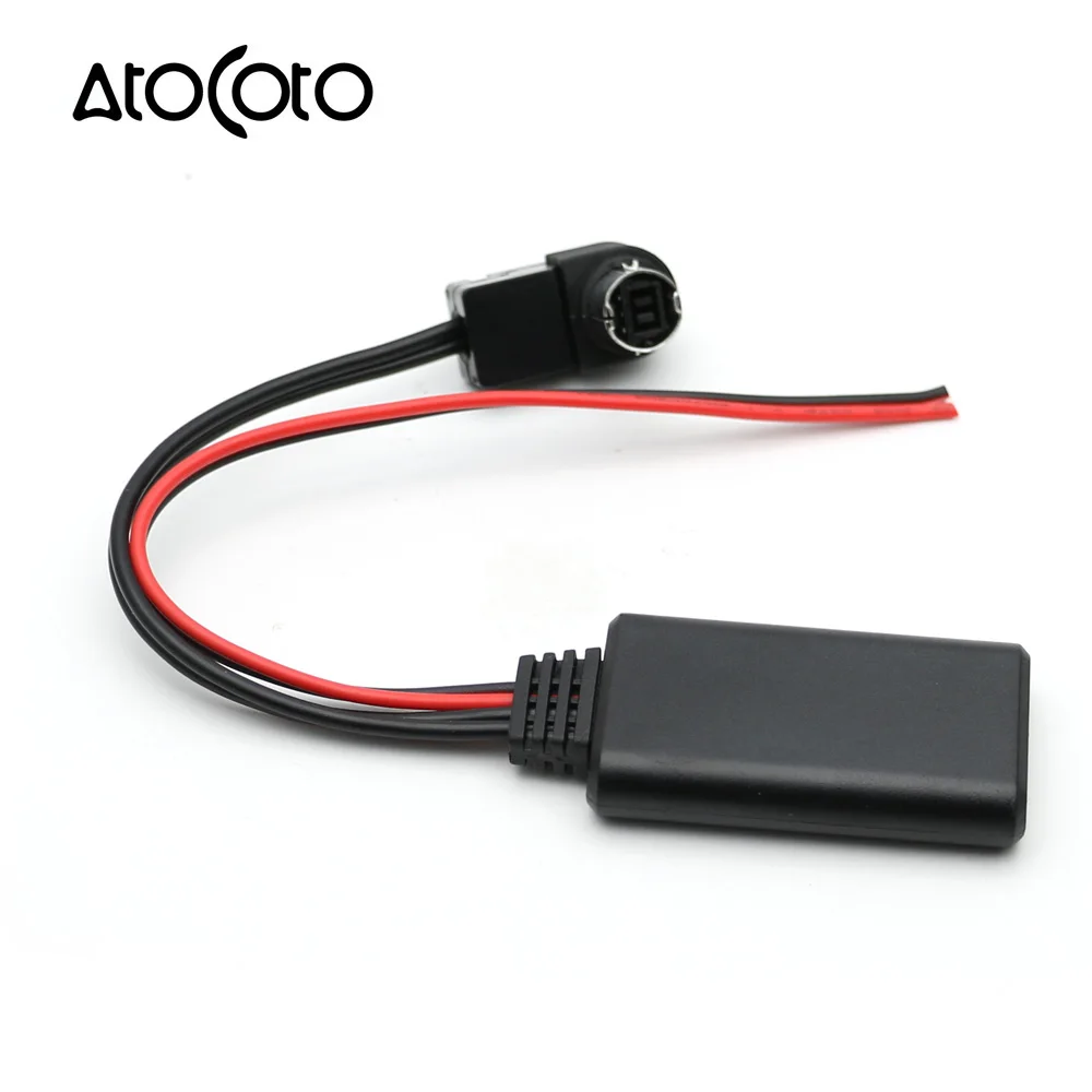 Cavo Rosso Jack da 5 Mm per Jvc Alpine Cd Ks-U58 Pd100 U57 ROSEBEAR Adattatore per Cavo Aux Auto 3