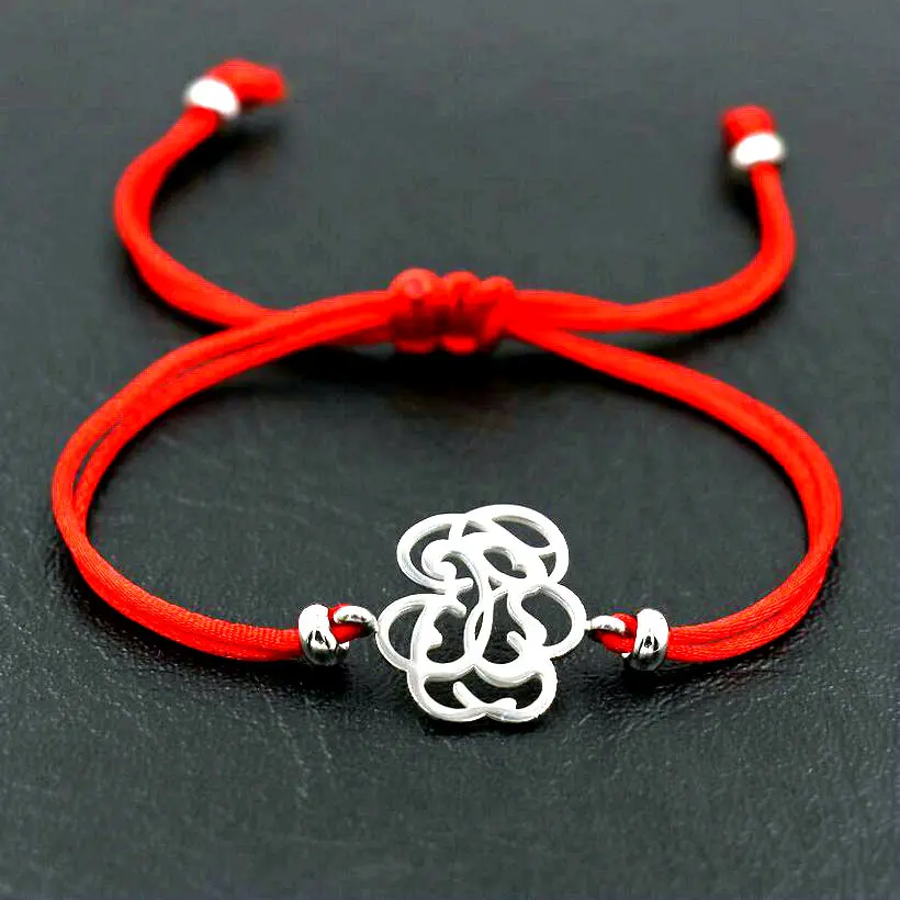 

Animal Bird Owl Flower Star Red Thread String Bracelet For Women Men Handmade Weaving Jewelry