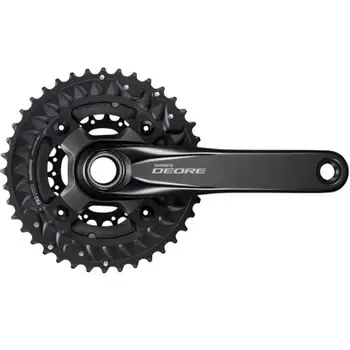 

Shimano Deore M6000 20s 3x10 MTB Crankset & Bottom Bracket Black, 40/30/22T, 170mm