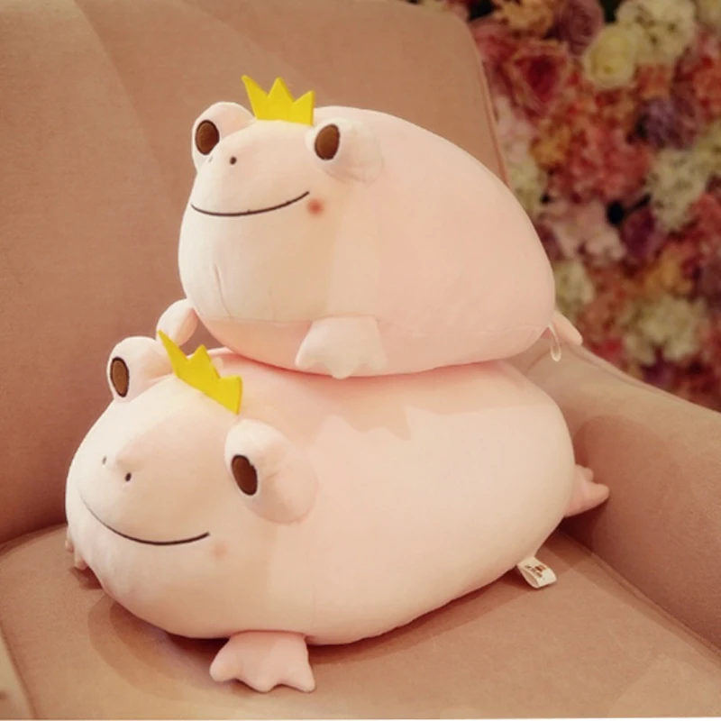 35 y 42 cm Animal lindo Forg juguete de felpa suave peluche juguetes muñeca para bebé niños regalo casa Kawaii sofá Peluche suave cojín 35 y 42 cm Animal lindo Forg juguete de felpa suave peluche juguetes muñeca para bebé niños regalo casa Kawaii sofá Peluche suave cojín