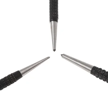 

3Pcs/set 3/32" Heavy Duty Centre Punch Steel Metal Spring Loaded Marking Hole Tools