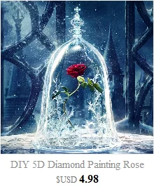 5D Diy алмазная живопись искусство и ремесла девушка картина крестиком мультфильм картина Стразы Алмазная вышивка домашний декор