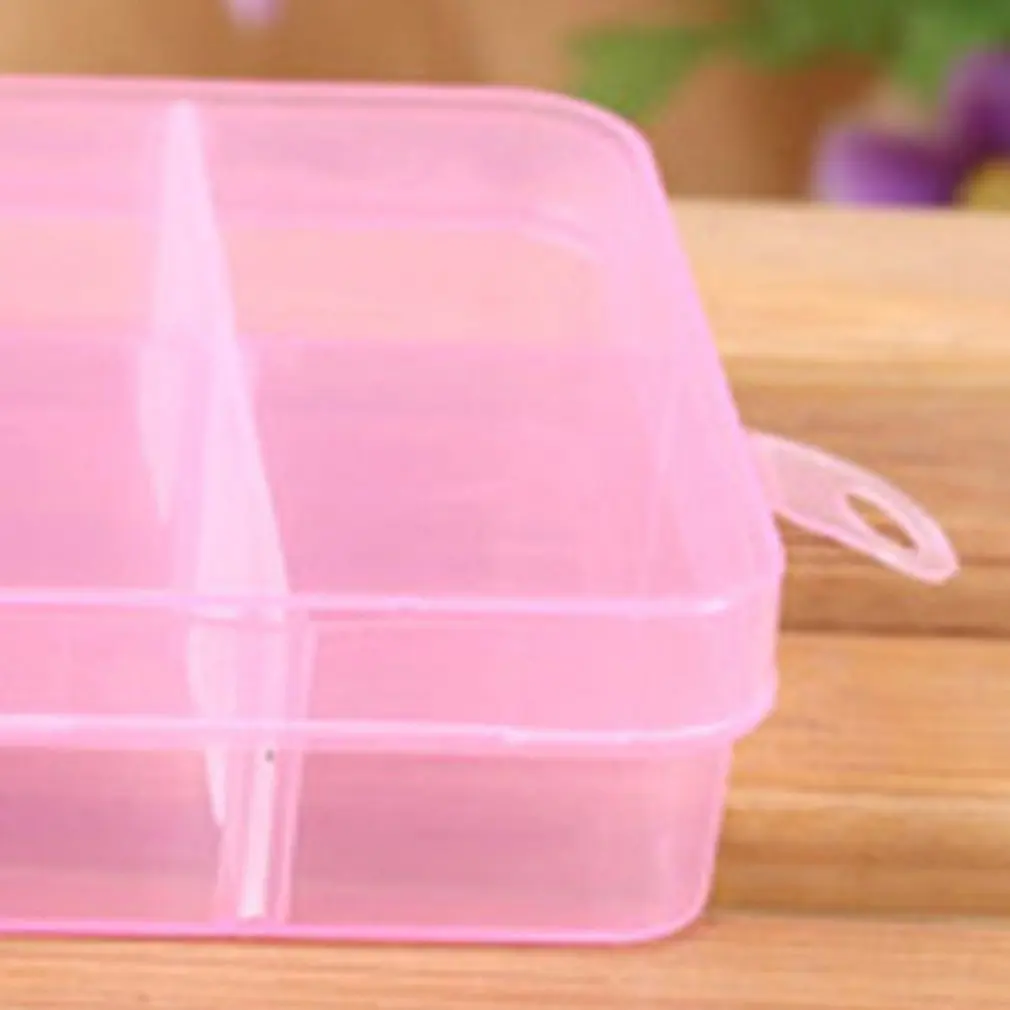 10 сетки пластиковый ящик для хранения для небольших компонентов ювелирных изделий ящик для инструментов бусина таблетки Органайзер