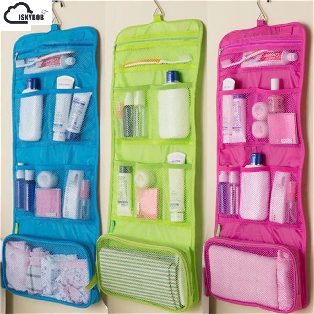 

Hot Women Makeup Cosmetic Toiletry Wash Travel Bags Organizer Case Bag Pouch Hanging Bags