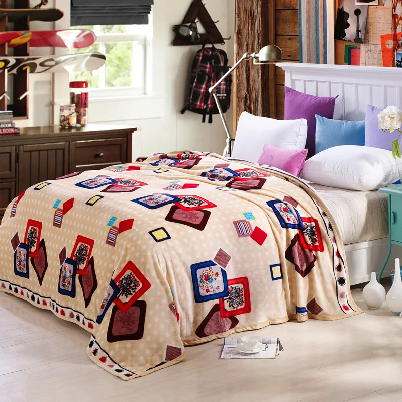 

Svetanya soft Blanket Ferrets cashmere soft Plaid winter sofa Throws warm Bedsheet twin queen king size