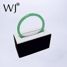 Ювелирные изделия Браслет Дисплей Стенд держатель туалетное кольцо слот чехол для хранения свадебные пара колец Презентация Органайзер шоу чехол