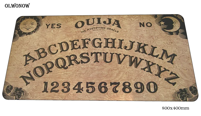 Ouija коврик для мыши геймер подставка для запястья 800x400x3 мм игровой коврик для мыши большой стол аксессуары для ноутбука эргономичный коврик для мыши