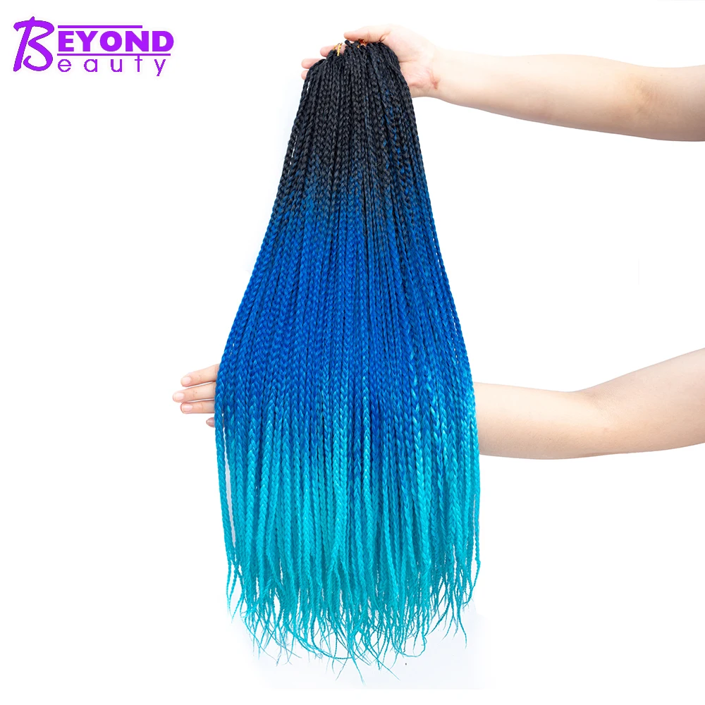 Beyond Beauty Box Braid Crotchet Braids Hair Extensions Synthetic
