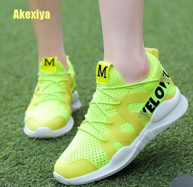 Akexiya/Женская обувь дизайнерская дышащая повседневная прогулочные спортивные