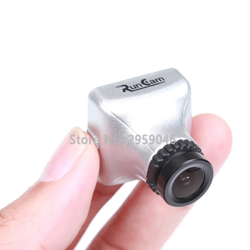 RunCam 650TVL SKY Mini FPV Camera with Mag. Alloy Case for QVA250 Quadcopter Silver drone kit