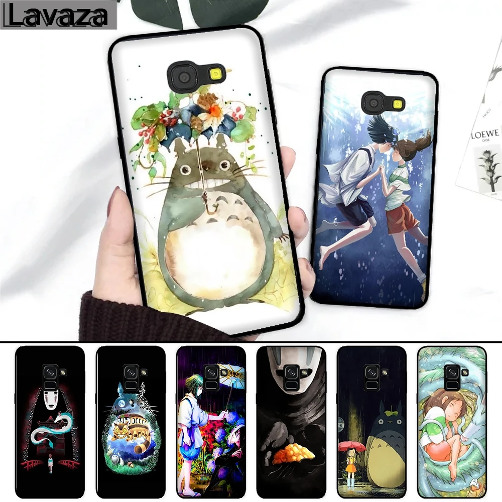 Lavaza Тоторо Унесенные призраками Ghibli Миядзаки аниме силиконовый чехол для Samsung A3 A5