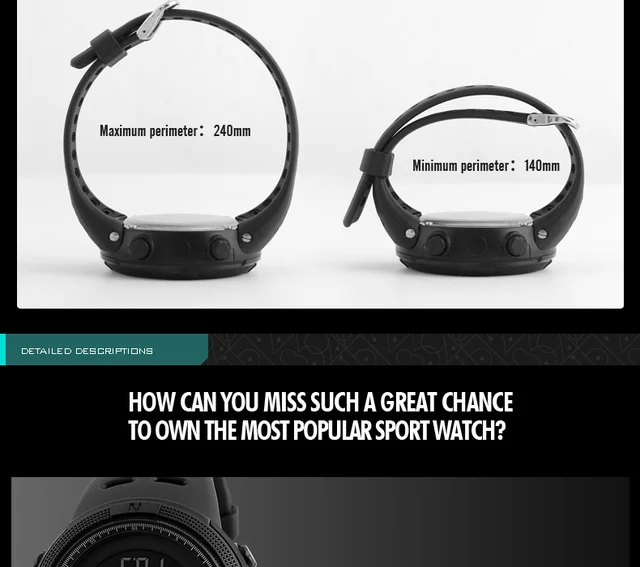 SKMEI Men Sports Watches Countdown Double Time Watch Alarm Chrono Digital Wristwatches 50M Waterproof Relogio Masculino 1251 -