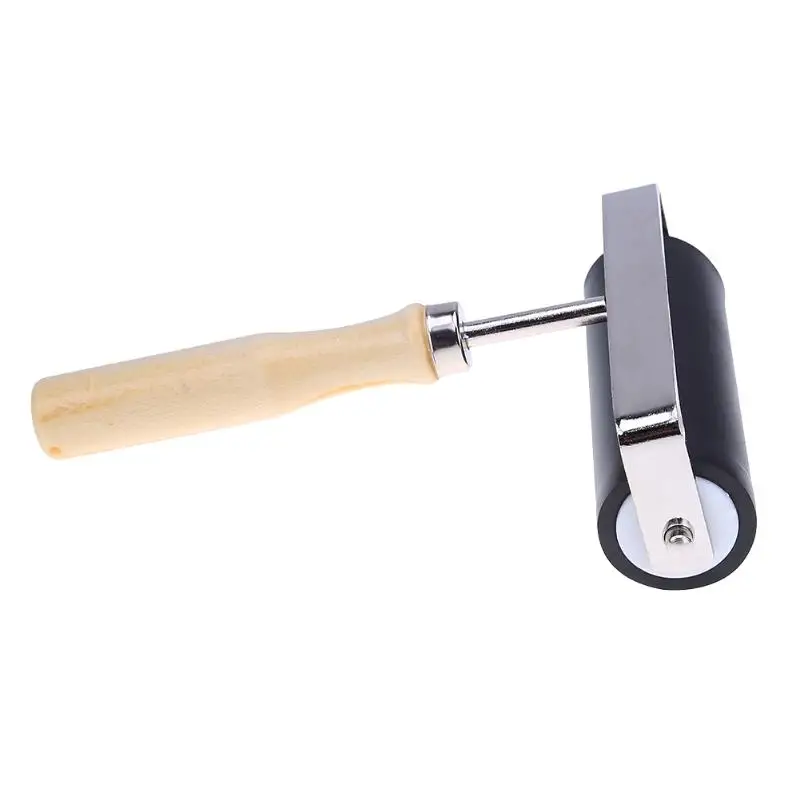 rubber clay roller pottery rolling pin modelling tool non-stick brayer art SS