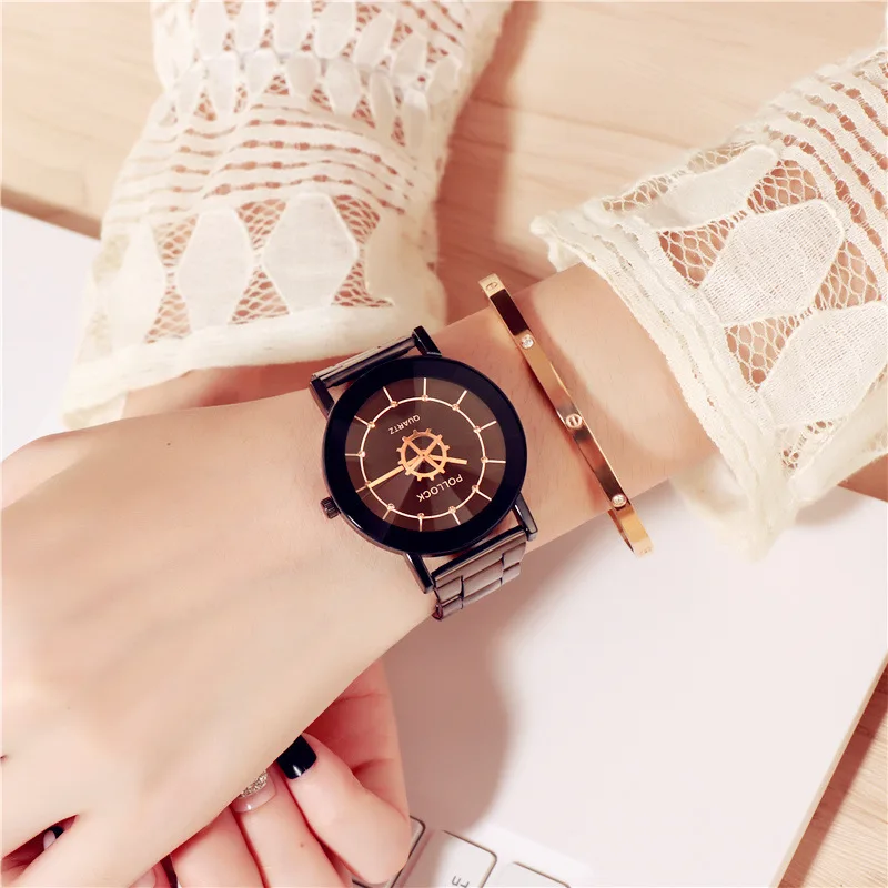 

Casual Bracelet Clock Hours Fashion Wrist Watch Women Watches Ladies Stainless Steel Quartz Watches Female WristWatch relogio