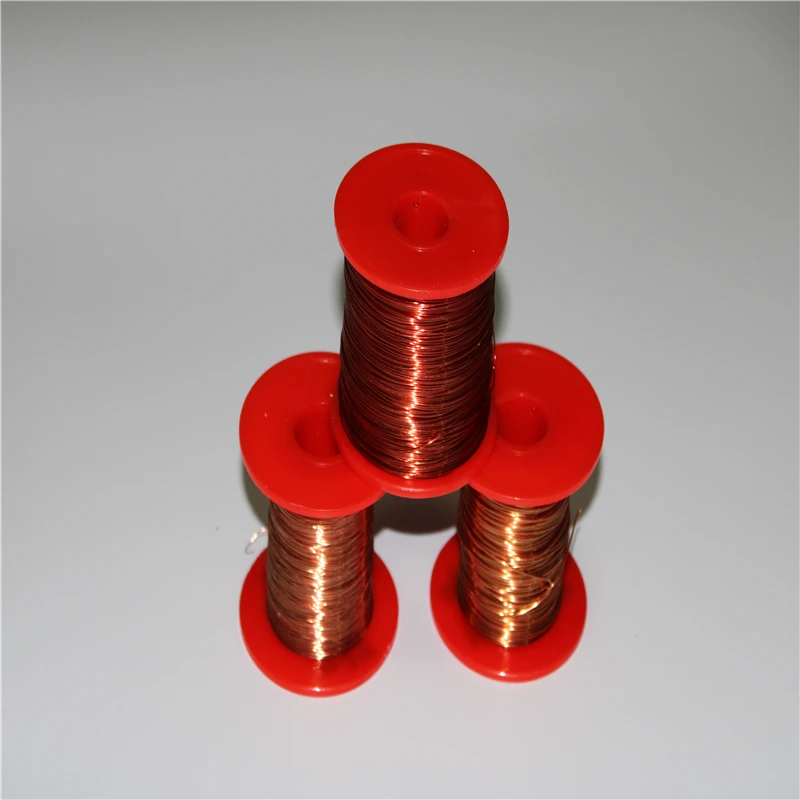 0 64 мм 22AWG QZY + XY 2/220 Магнитный провод 5 кг 150 м класс 220C эмалированный круглый медный