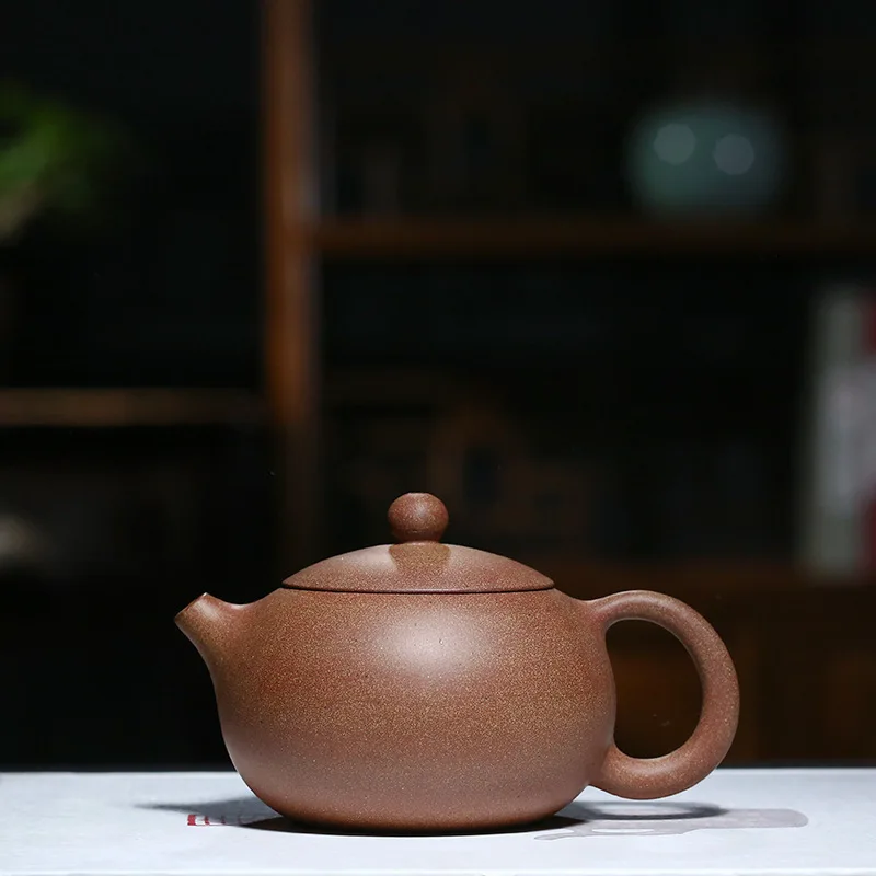 

Teapot Quality Goods Pure Full Manual Famous High Quality Peach Blossom Mud Xi Shi Kettle Kungfu Online Teapot Tea Set Suit