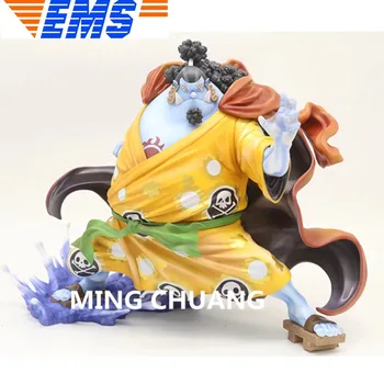 

ONE PIECE Statue Jinbe Seven Warlords Of The Sea Full-Length Portrait PVC 25CM Action Figure Collectible Model Toy BOX Z82