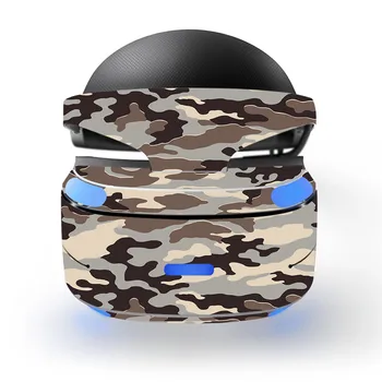 

Camo Camouflage Army Green Blue Design Decal Skin Sticker for Sony Playstation PS VR PSVR Console Protection Film New Arrival