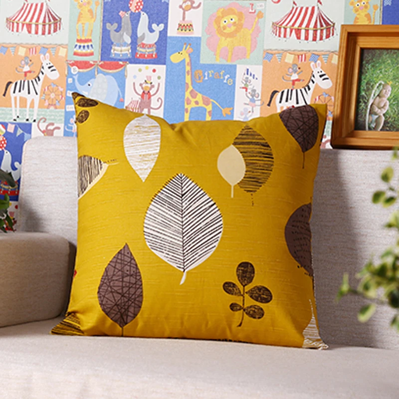 Rectangle Cushions Pillow Cases Home Decorative Cushion Cover Square