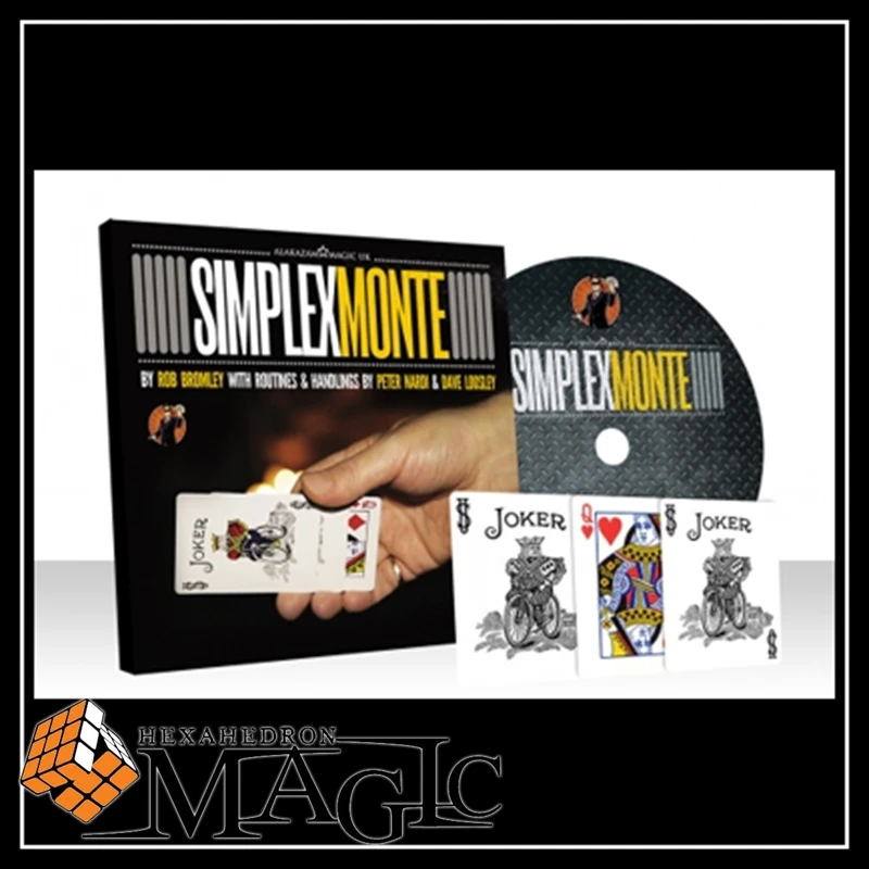 Simplex Monte GIMMICK магии крупным планом карты/Оптовая торговля|magic tricks|wholesale magic trickcard trick