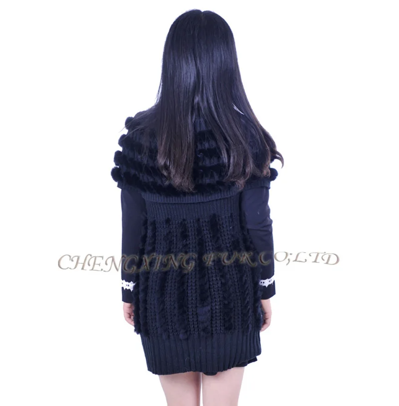 Cx b Tricoté Noir Femmes Réel Lapin Pas Chandail Sexy Gilet Livraison Gratuite De 189c kaki Cher Fourrure g tqUxgRznw5