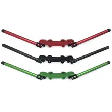 CNC Алюминий Регулируемая Ручка Рукоятка адаптер-зажим комплект для 2006- Kawasaki Ninja 650R ER-6F ER6F 2013