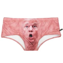 SD340 сексуальные мужские шорты-боксеры для плавания с принтом лица, летние пляжные шорты для плавания, плавки, мужские пляжные трусы для серфинга