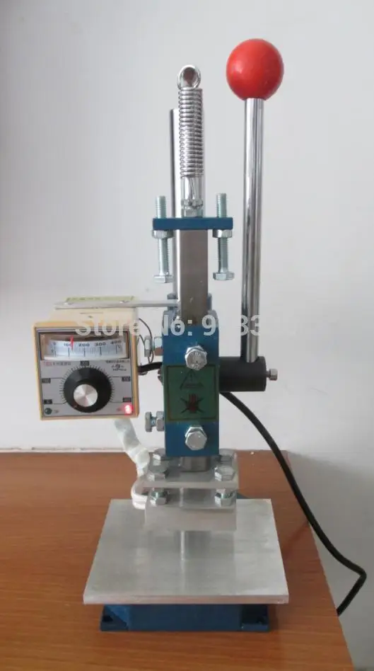10x13cm Manual Stamping Machine,leather printer,Creasing machine,hot