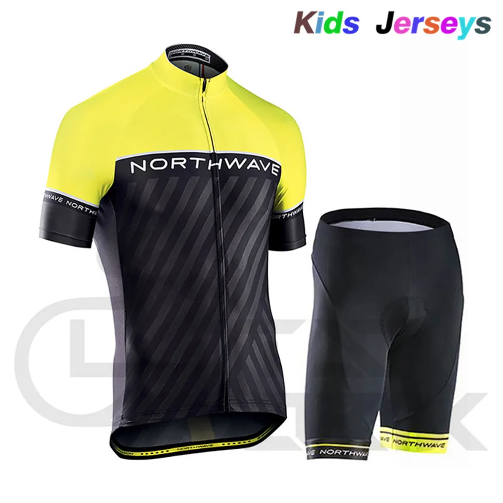 

Northwave Nw Summer Cycling Jersey Set Breathable Kid's MTB Cycling Clothing Mountain Bike Wear Clothes Maillot Ropa Ciclismo