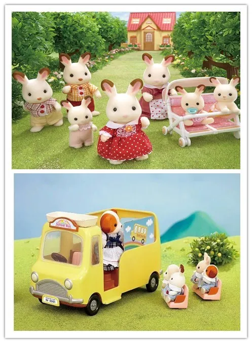 

Sylvanian families Lucky Bag ! Japan original bulks sylvanian families dolls Furniture toys collectible Christmas Gift