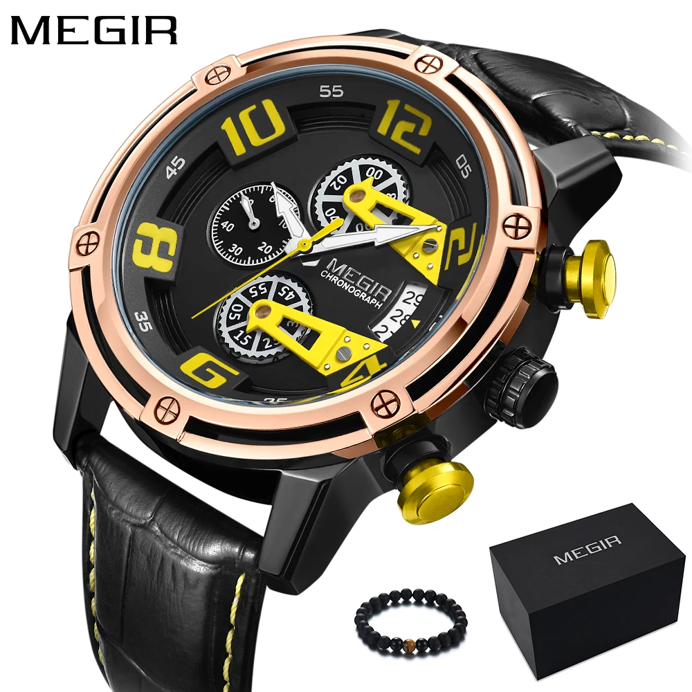 fcssband: Comprar 2018 Reloj De Los Hombres La Marca Lujo fcssband: Comprar De Silicona Cronógrafo Relojes Hombres