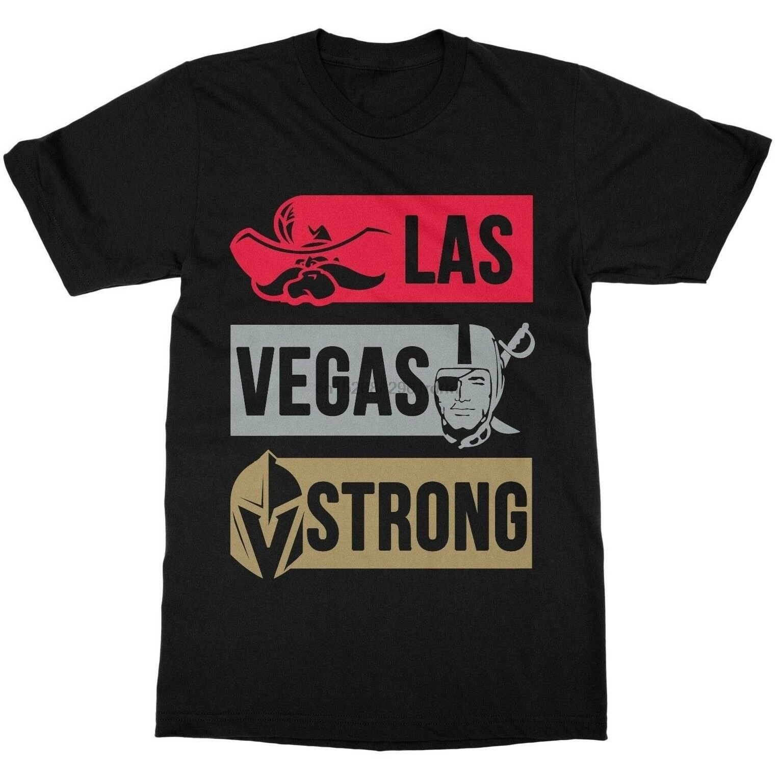 

Las Vegas Strong Golden Knights UNLV Rebels Shirt Men