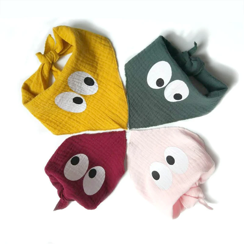 

Baby Bibs Boy Girl Bandana Water Absorb Bib Burp Cloth Triangle Cotton Baby Scarf Burp Baby Christmas Accessories
