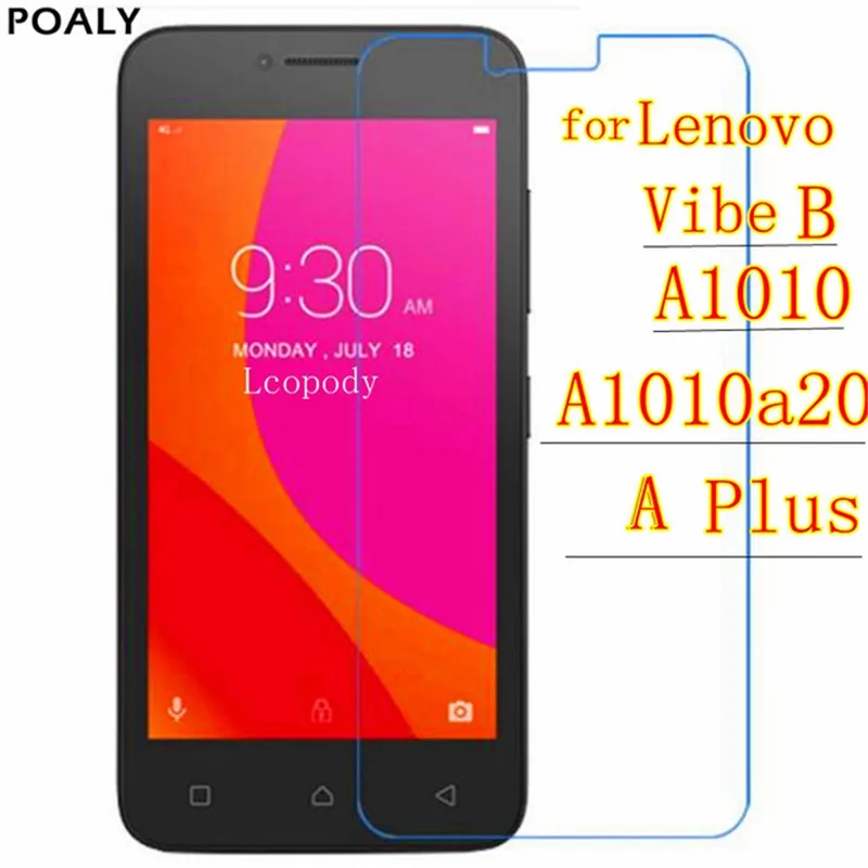 Закаленное стекло POALY для Lenovo A2016a40 4 5 дюйма защитная пленка экрана Vibe B 2.5D 9H |