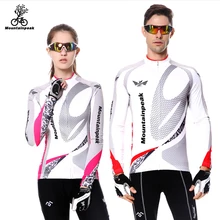 Mountainpeak Quick Dry Breathable Cycling Jersey Long Sleeve Summer Men’s Shirt Bicycle Wear Racing Tops Cycling Clothings