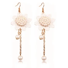 Zglouriousworld Gothic handmade Fashion vintage Tassel earrings drop women’s jewelry Party Accessories E133 for women