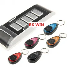 Беспроводной электронный ключ-искатель, напоминание с 5 приемниками ключей для ключей от потери, локатор, свисток, ключ-Искатель