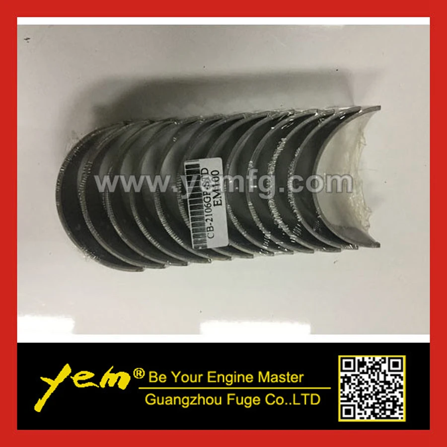 

For HINO engine parts EM100 Crankshaft bearings +Con rod bearings