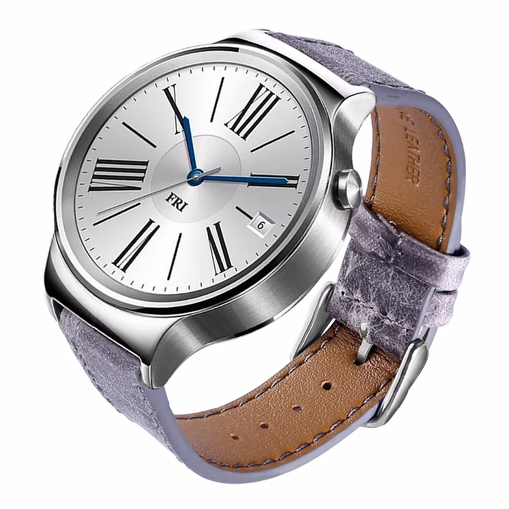 

Smart Watchband For Samsung Gear S2 S3 Watch Bracelet Vintage Style Leather Wrist Strap For Huawei Watch 1 2 Huami 20MM 22MM