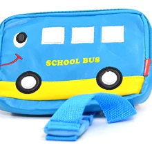Мультфильм школьный автобус Детская сумка игрушечный кошелек