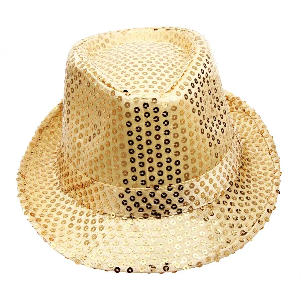 

Unisex Solid Color Hat Men Women Sequins Shining Hat Dance Stage Performance Cap Sombrero Hombre Sombrero Mujer Chapeu #LR1