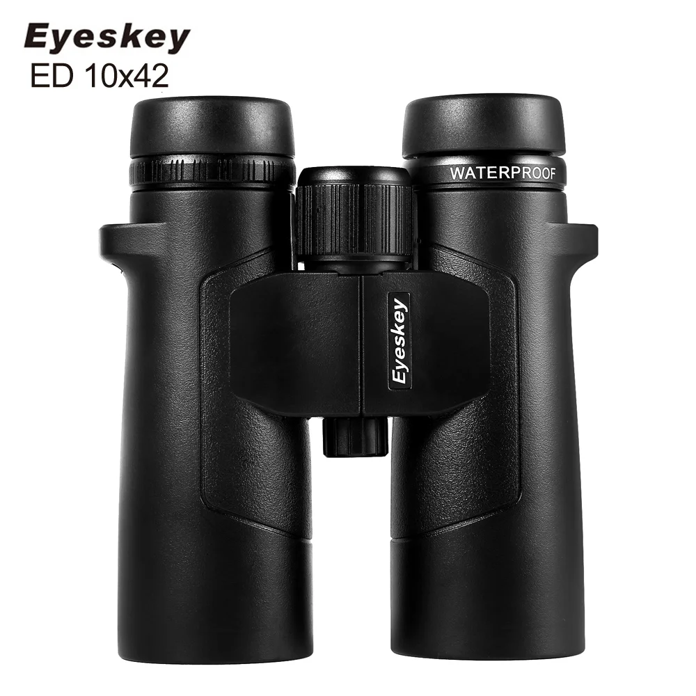 

Eyeskey ED 10x42 Waterproof Super-Multi Coating Binoculars Bak4 Prism Optics High Power Telescope for Camping Hunting Outdoor