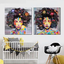 Nude American Women African Portrait Canvas Painting Posters and Prints Scandinavian Wall Art Wall Picture for Living Room Decor Nude American Women African Portrait Canvas Painting Posters and Prints Scandinavian Wall Art Wall Picture for Living Room Decor