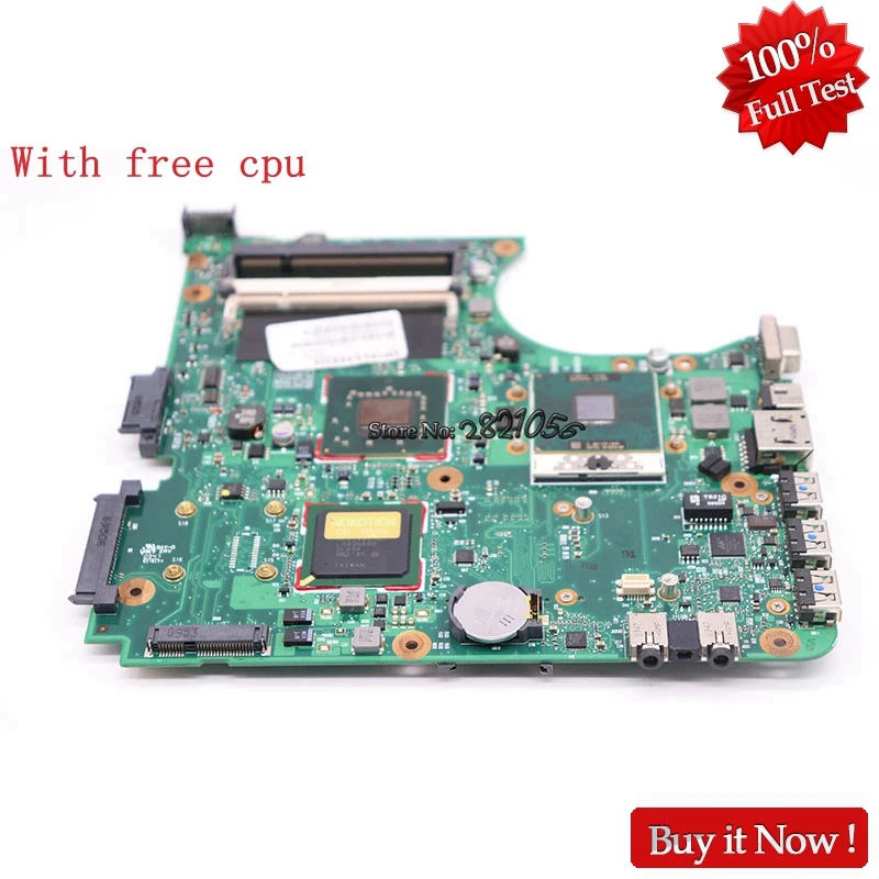NOKOTION 538409-001 для HP Compaq 510 610 серия материнская плата ноутбука DDR2 с бесплатным Cpu |